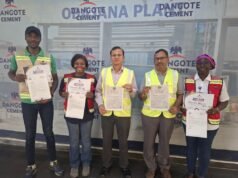Dangote Cement Obajana Secures IMS Certification