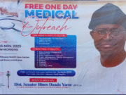 995 Dashen inhabitants accesses Senator Yaroe’s free medical outreach in Adamawa.