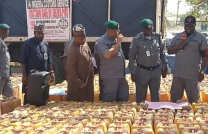Customs intercept smuggled petroleum products worth N181.6M in Adamawa