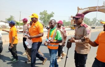 FRSC,NEMA sensitize motorists on road safety hours to Yuletide in Adamawa