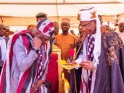 Governor Fintiri donates N100m, unveils new multi-million Naira grains market Project in Hong