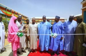 Borno: Zulum distributes farm tools, commissions school in Damasak