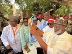 Kwankwaso Accompanied Gawuna As He Formally Register With ADC