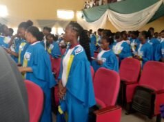 College of Nursing Yola Matriculates 233 students for 2025/2026 Academic session.