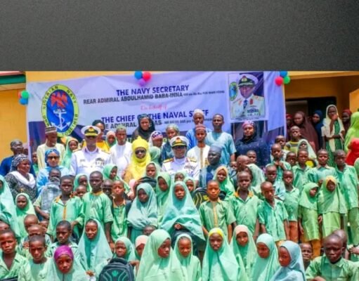 Navy supports Adamawa community with classrooms, toilets