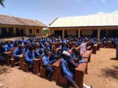 Rotary International Donates 70 Desks to Plateau School