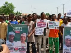 Alleged Plot to Replace Adamawa ADC Candidate, Omarana Sparks Protest.
