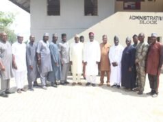 Adamawa : APC Governorship candidate’ s running mate, Kamale visits LCCN